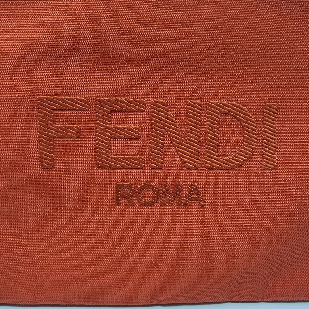 FENDI Roma Canvas Clutch Bag - Picture 4 of 11